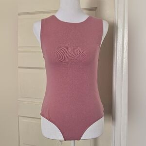 NEW Steve Madden Mauve Sleeveless Bodysuit
